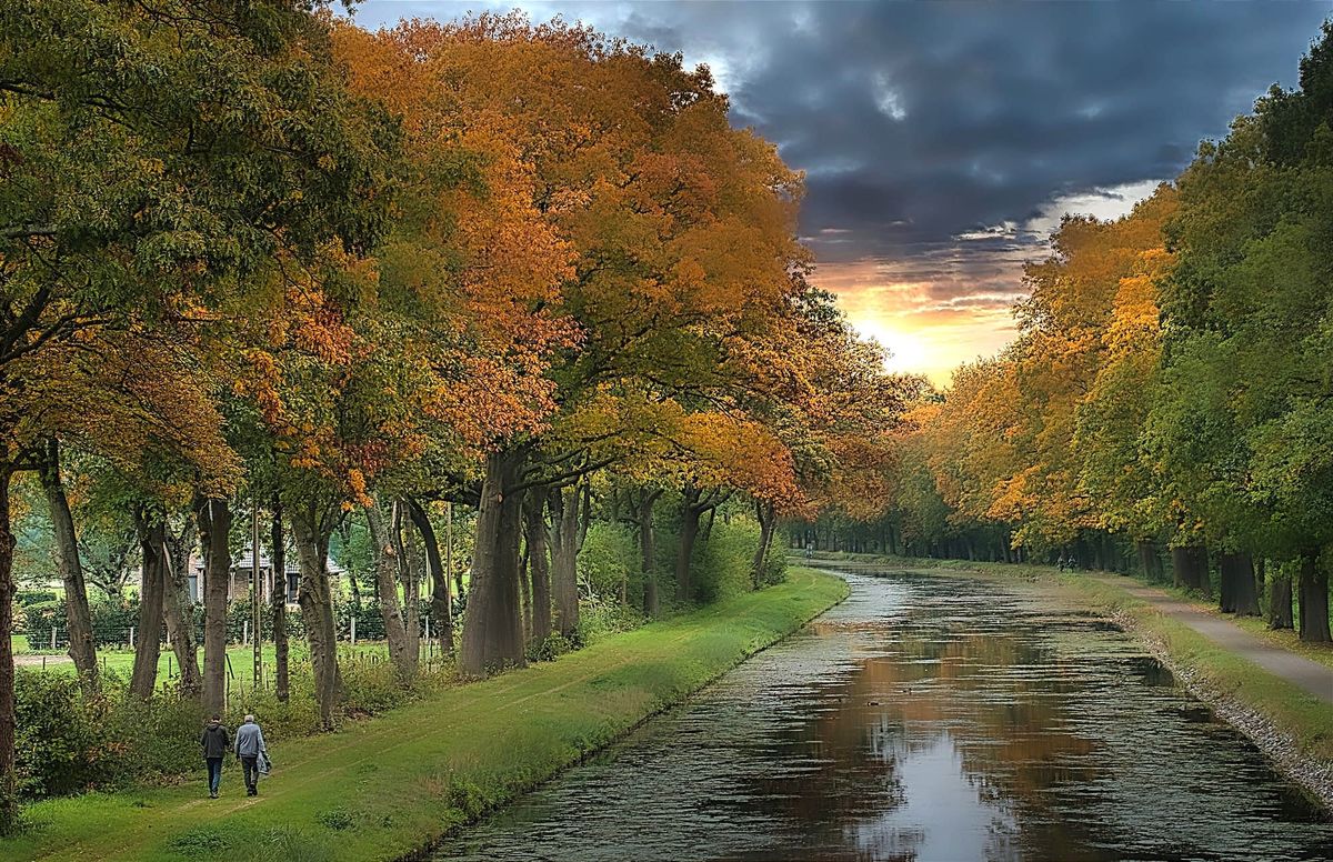 Genieten van de laatste zonnestralen
