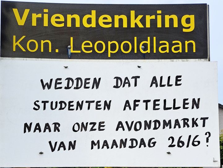 Beetje eigen reclame mag al eens