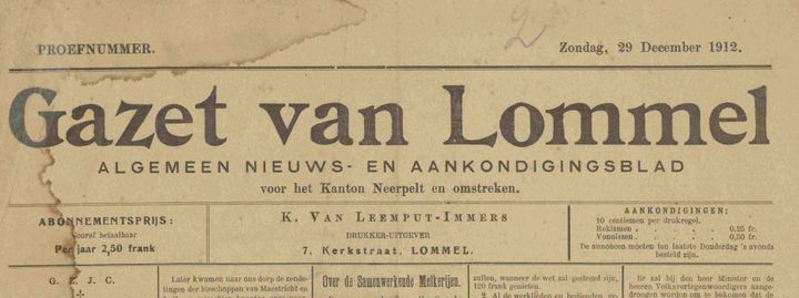 Gazet van Lommel