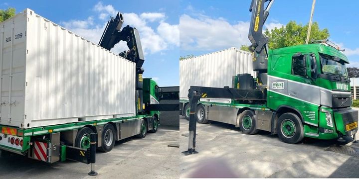Container voor Sint-Vincentius