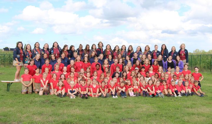 Ook Chiro centrum was op kamp...