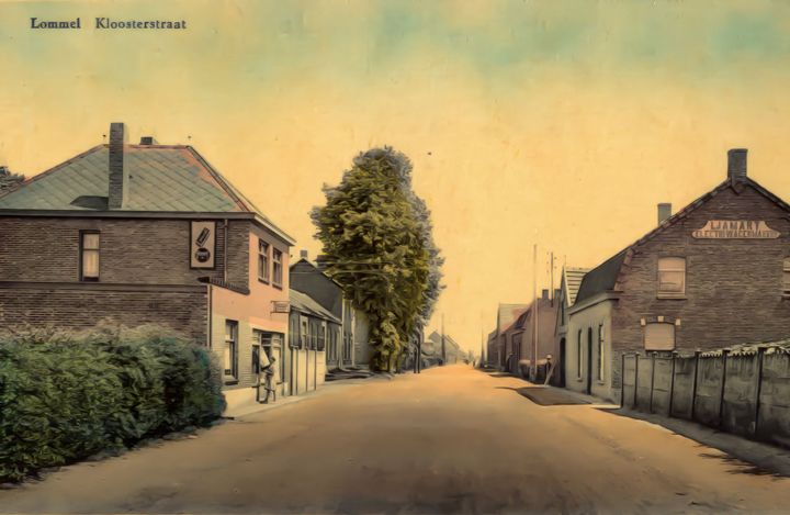 De Kloosterstraat weleer