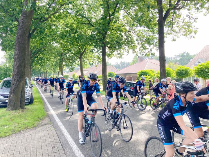 Atos-Tour passeerde in onze stad