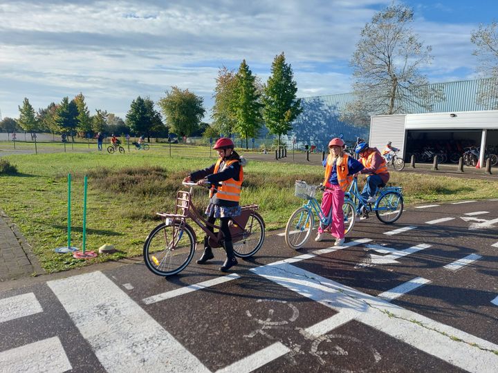 'Fietsopleiding' bij De Speling
