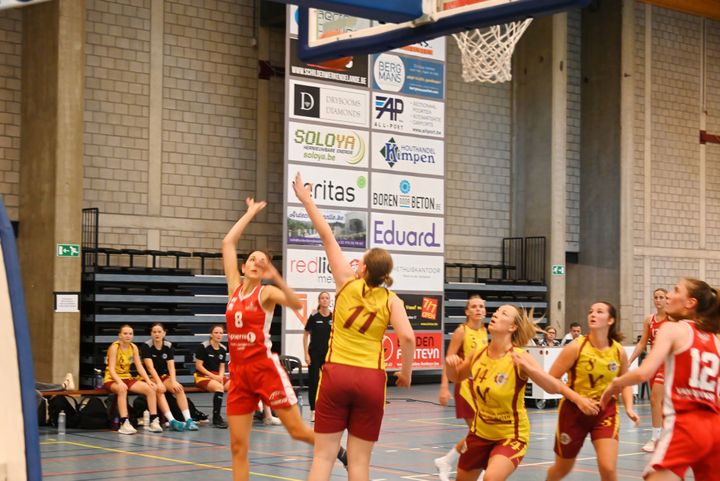 Basket dames verliezen jammerlijk