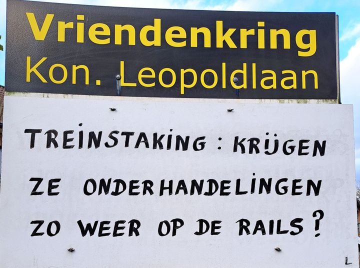 Wéér treinstaking?