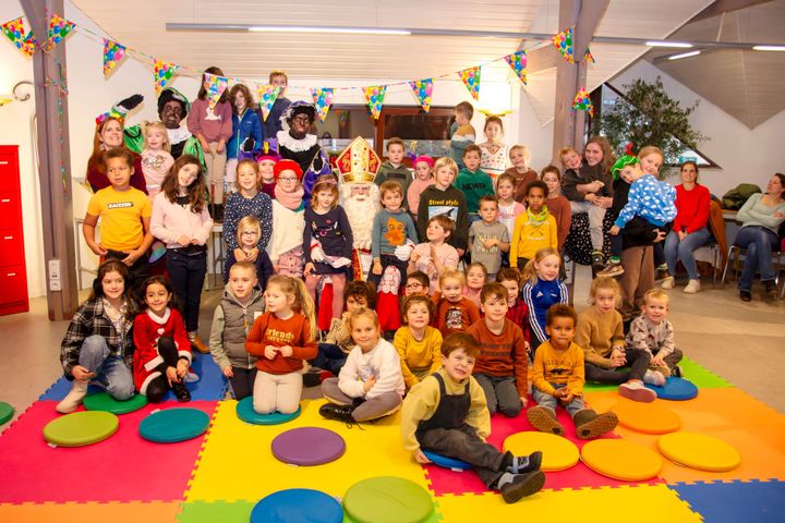 Sinterklaas op bezoek bij de BIB én bij Peter/Meter vzw