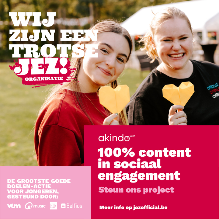 Akindo is trotse JEZ! organisatie