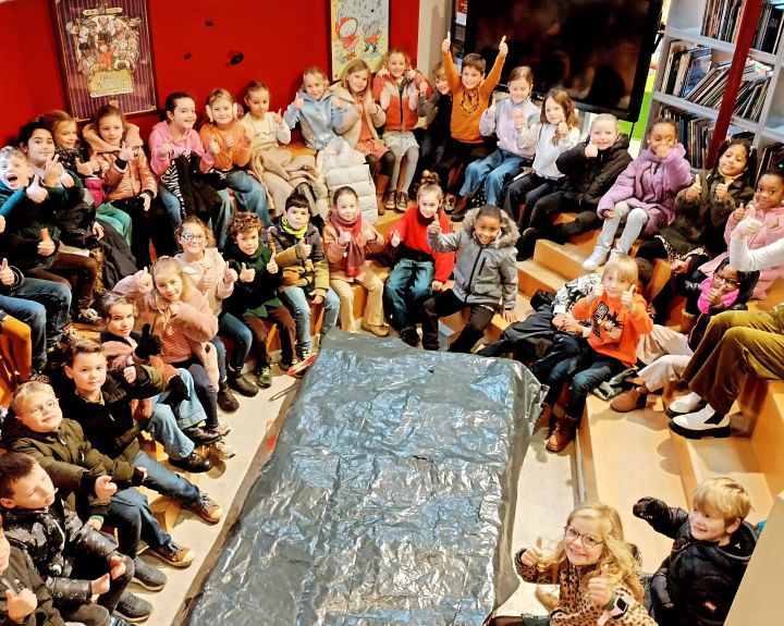 Boudewijnschool massaal naar meerdere voorleesmomenten