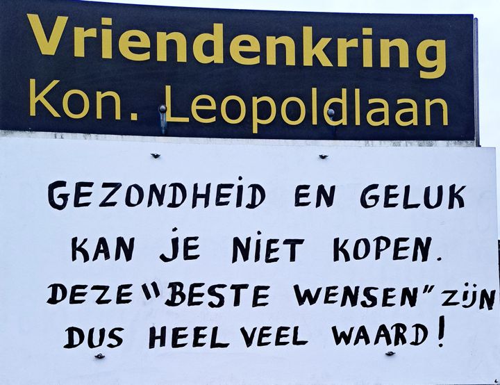 Beste wensen vanuit de Leopoldlaan