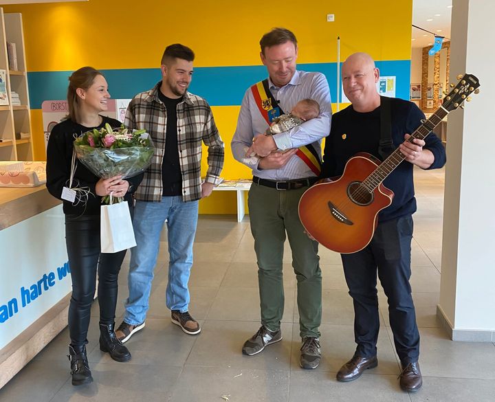 De 35.000ste inwoner van onze stad is er