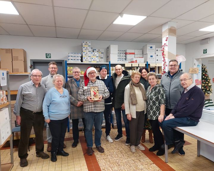 Heerlijke kerstmaaltijd én een pluim bij Sint Vincentius