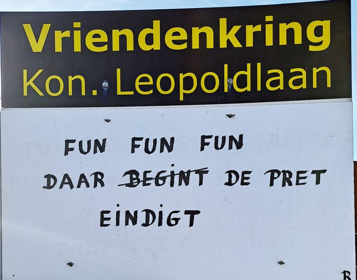 Uitverkoop bij de 'Fun'