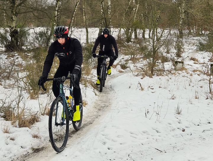 MTB tocht bij Kattenbos Bevers
