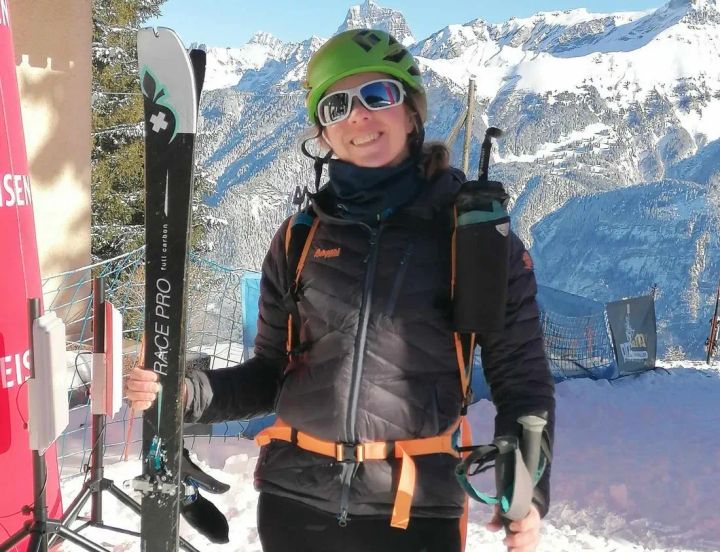 Katrien Aerts brons op BK 'Skimo'