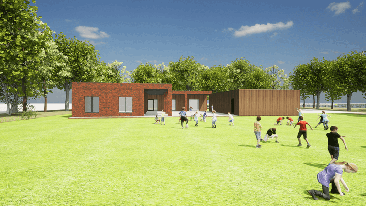 Omgevingsvergunning voor nieuw jeugdlokaal KSA Lutlommel