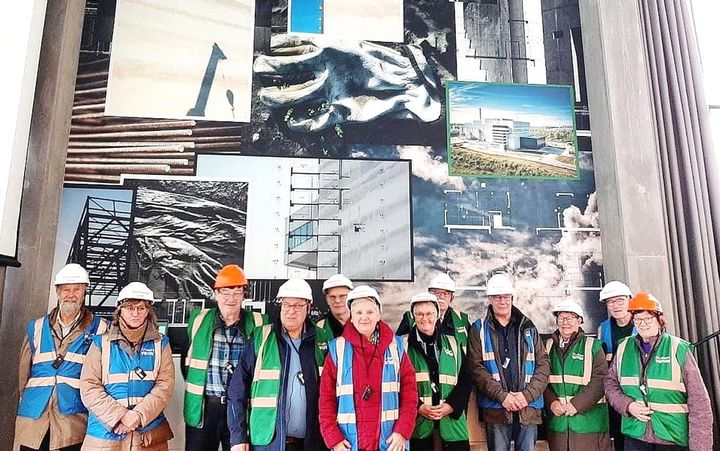 Okra Werkplaatsen bezocht  biostoomcentrale Beringen