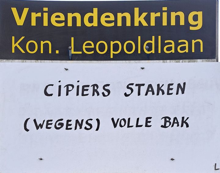 Volle bak op de Leopoldlaan