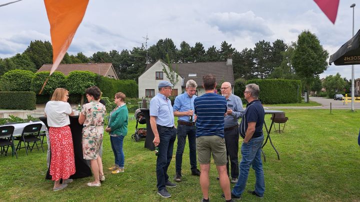 Buurtfeest in Kopshoeven