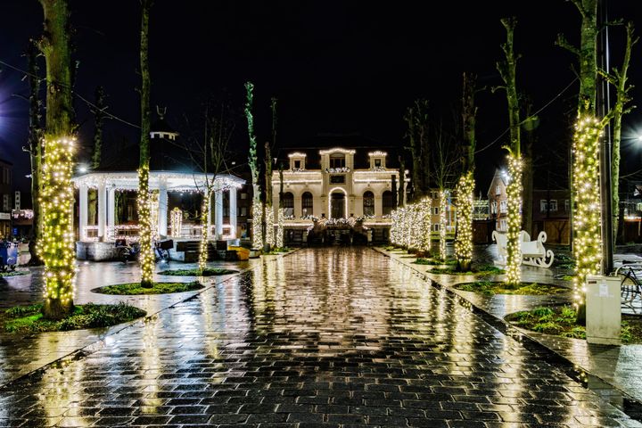 Kerstsfeer in het centrum
