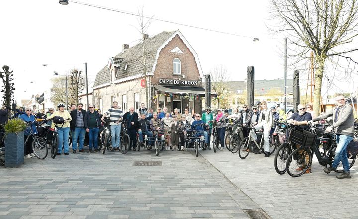 Smokkelroute is nu nieuwe fietsroute...