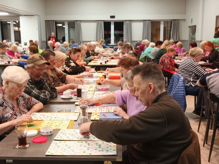 Gezellige kienavond bij S-Plus