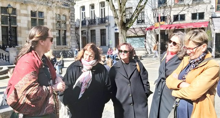 Leesclub Markant op bezoek in Antwerpen