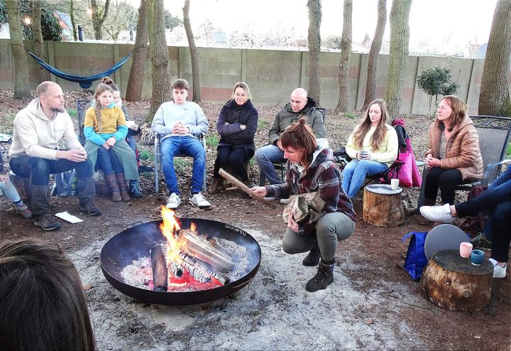 Kampvuuravond bij Orion