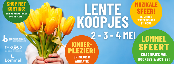 Lentekoopjes dit weekend