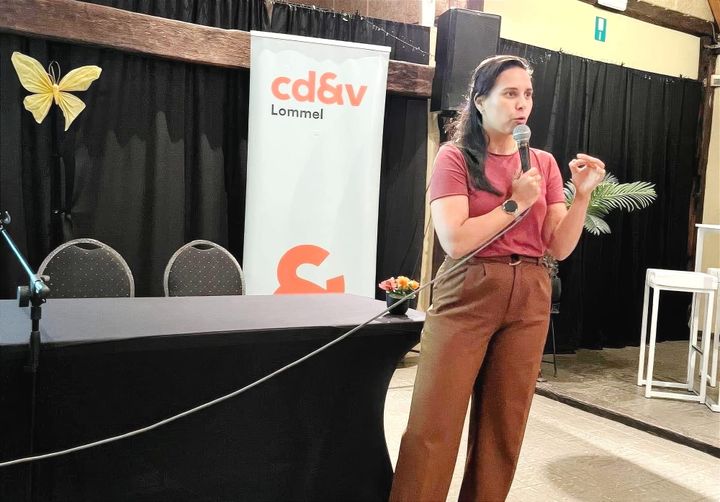 Nawal Farih was te gast bij CD&V-afdeling