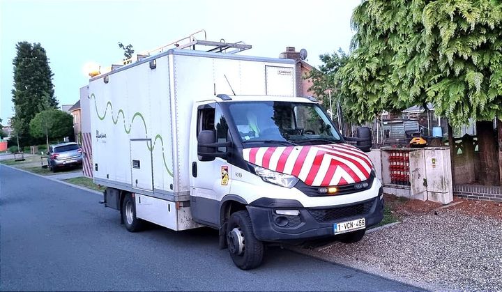 Elektriciteitspanne in de Donkerstraat, Hees en Spechtstraat