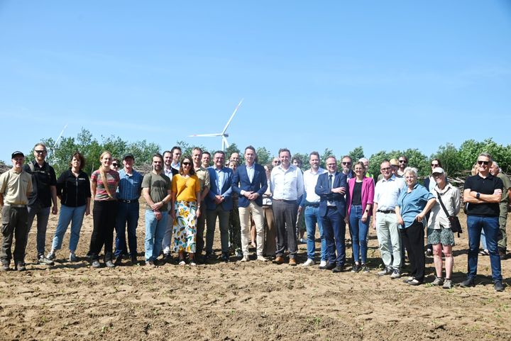 Officiële opening ecoduct 'Waaltjesbos'