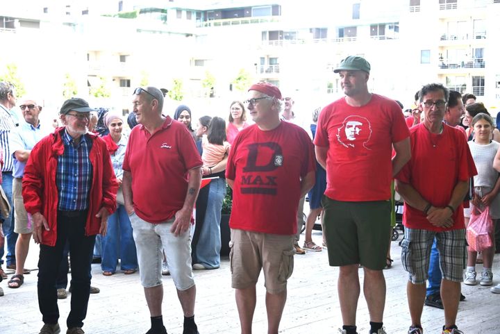 Stop de genocide in Gaza - actie aan Huis van de Stad