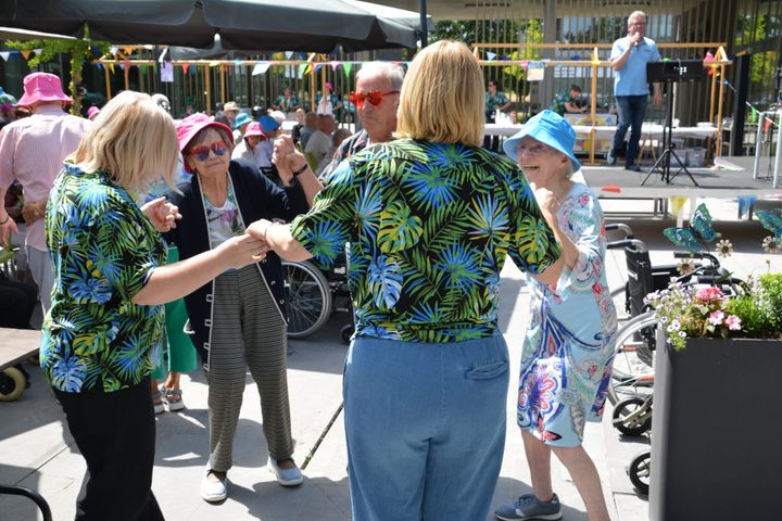 Muziekterras in Kapittelhof