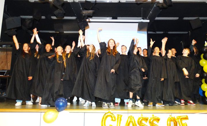 Proclamatie bij Eymard school