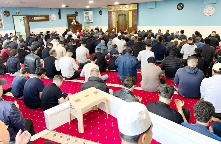 Offerfeest in de Selimiye Moskee