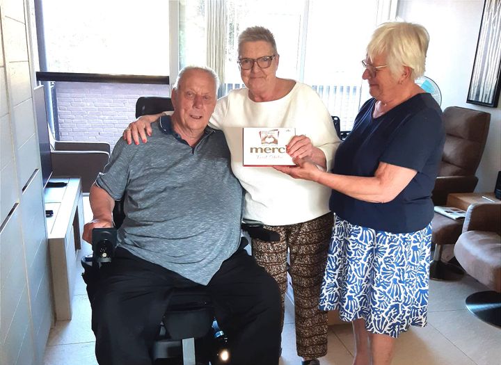 Bedankje voor mantelzorgers