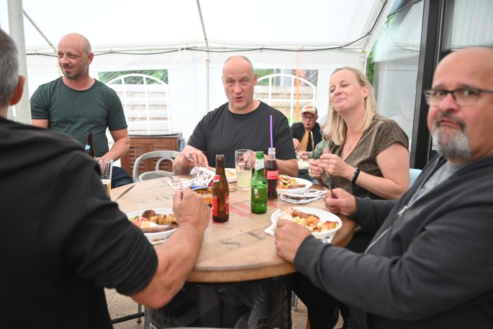 BBQ bij Spaarkas 'De Spaarders'