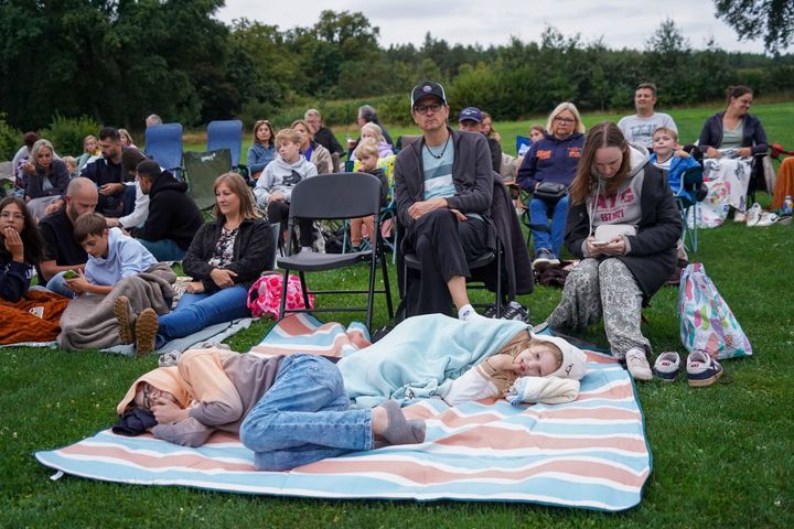 Film in het bos