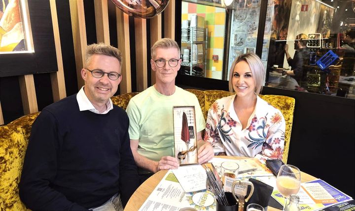 Een pluim voor horeca-boegbeeld Luc Beriere