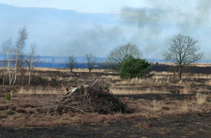 Momenteel brand op militair domein
