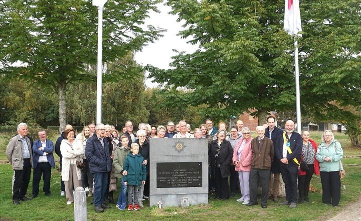 Herdenking bij Joe’s Bridge voor vijf Nederlandse slachtoffers van explosie in 1944