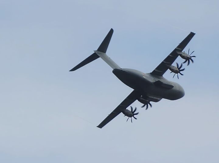 Militaire oefening boven Lommel