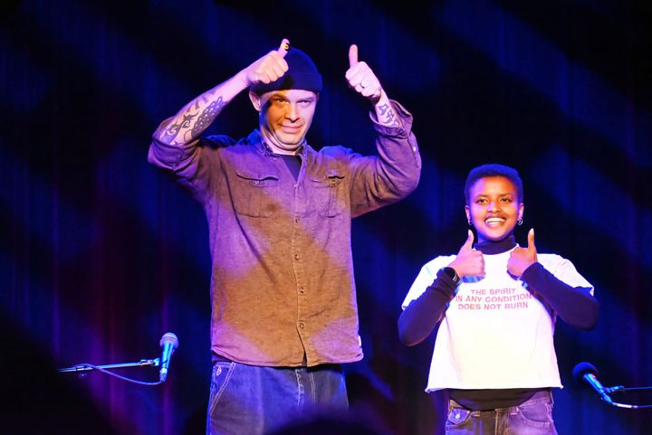 Meskerem Mees en Carlos Garbin waren geweldig op Bar Dada