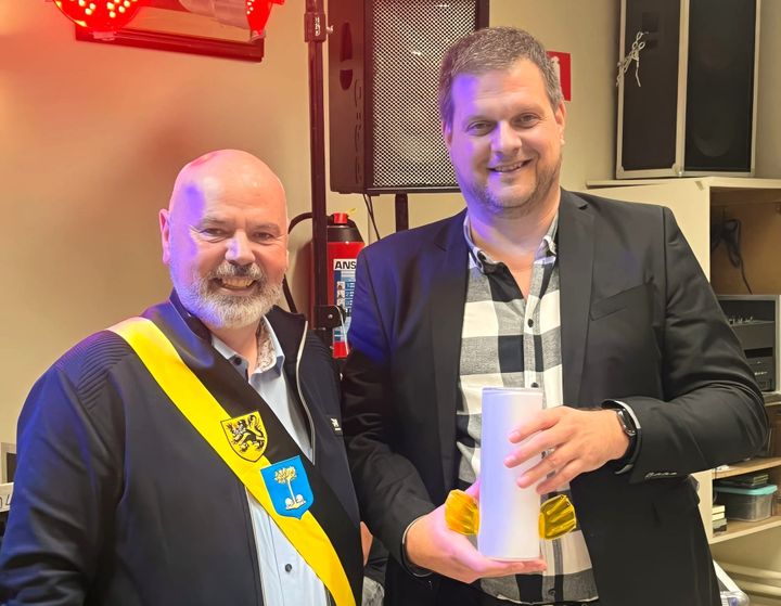 Rob Daems bij St.Eligius gehuldigd