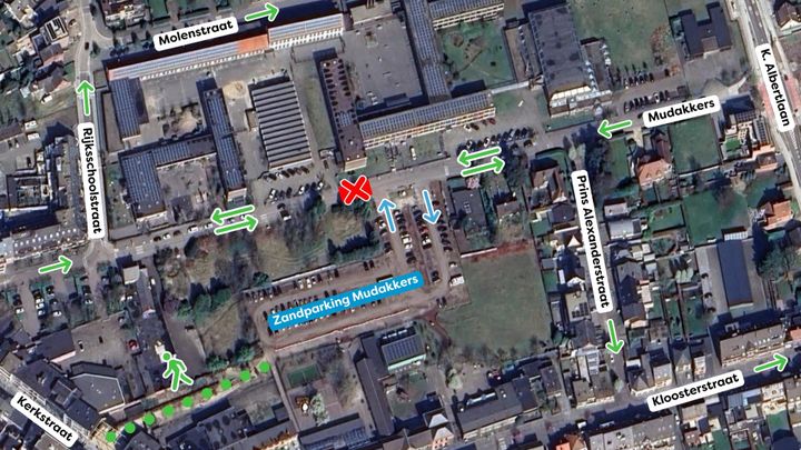 Verkeershinder: morgen op Mudakkers, vanaf woensdag Astridlaan en Albertlaan