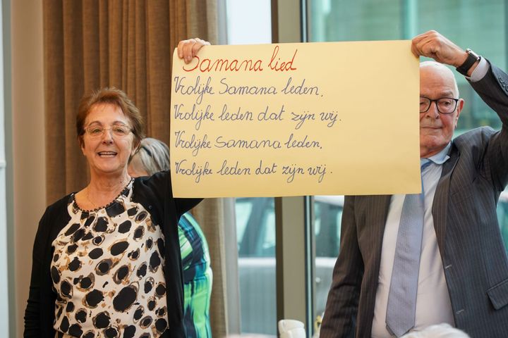 Erg leuke variété-namiddag voor Samana centrum