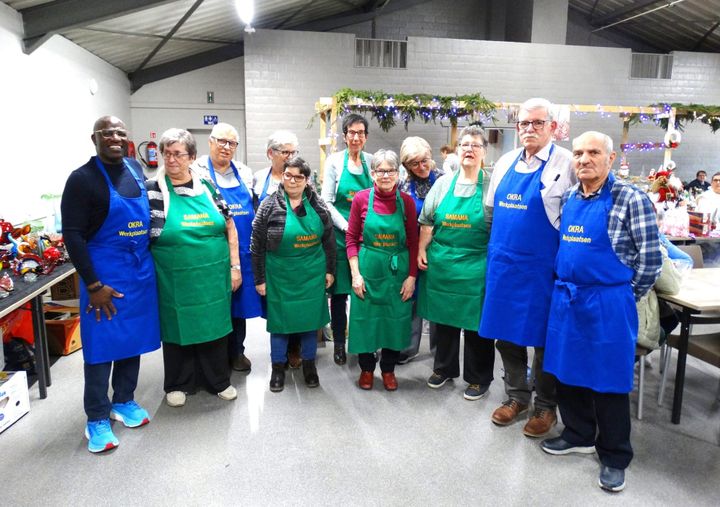 Gezellige kerstmarkt bij Okra en Samana Werkplaatsen