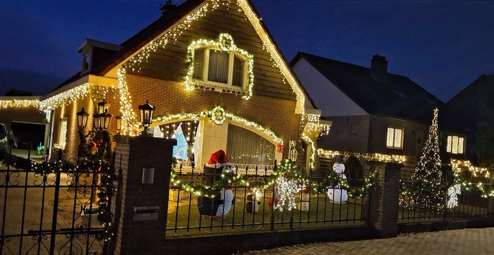 Wat een hoeveelheid aan lichtjes...
