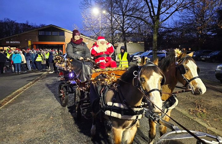 Kerstnachtwandeling bij Milieu 2000